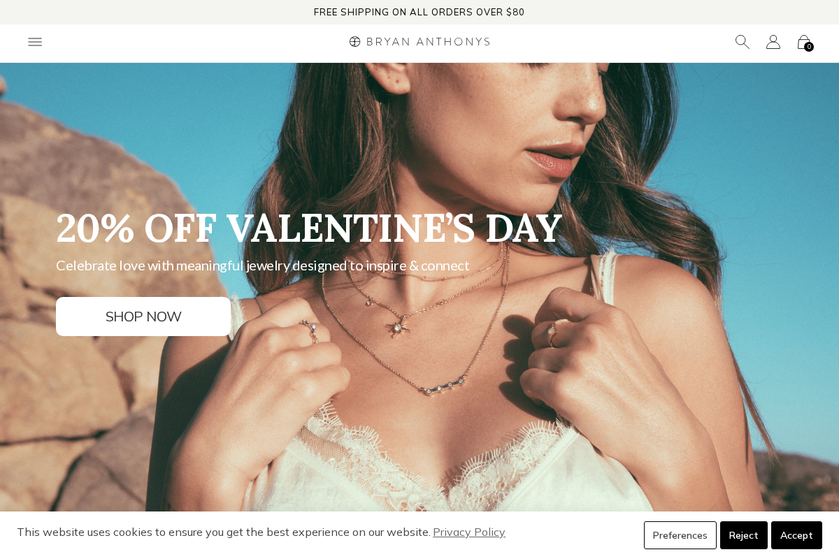 Bryan Anthonys homepage screenshot