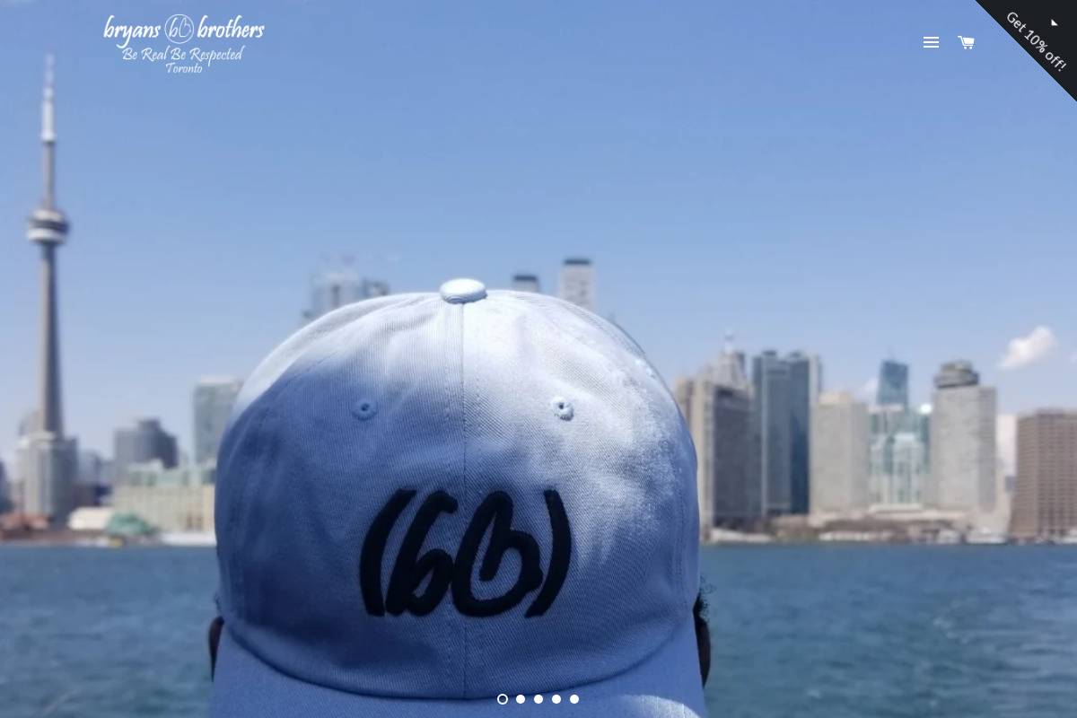 bryansbrothers.com homepage screenshot