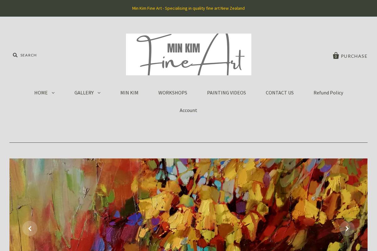 brycegallery.co.nz homepage screenshot