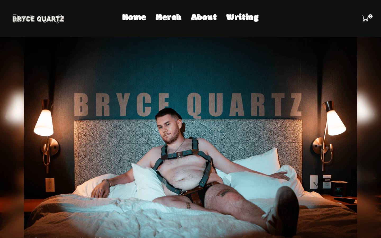 brycequartz.com homepage screenshot