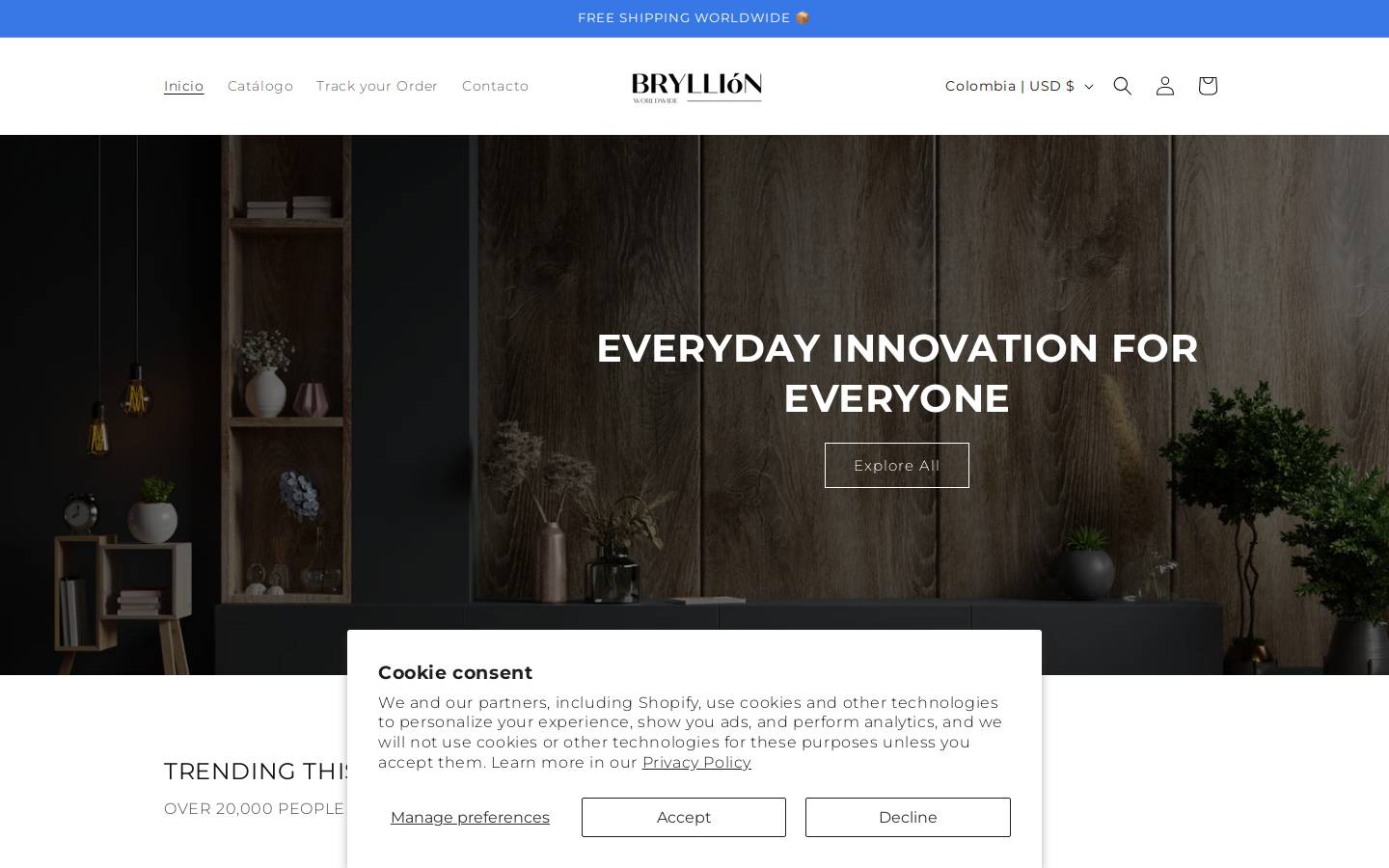 bryllion.com homepage screenshot