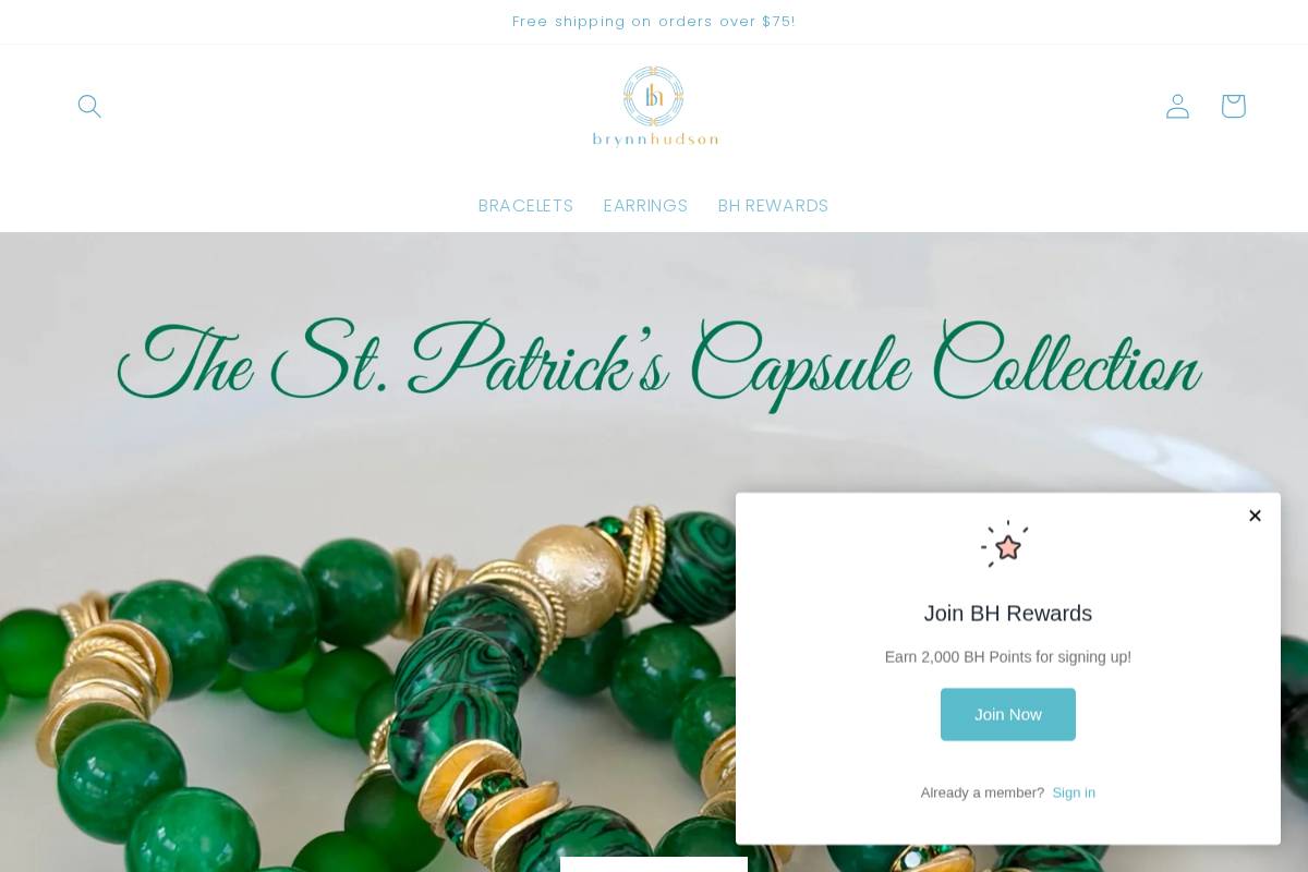 brynnhudson.com homepage screenshot