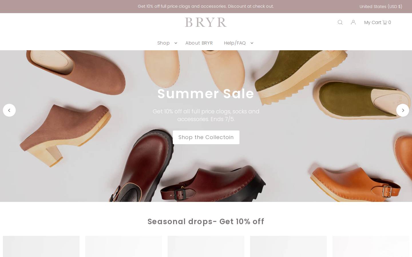 bryrstudio.com homepage screenshot