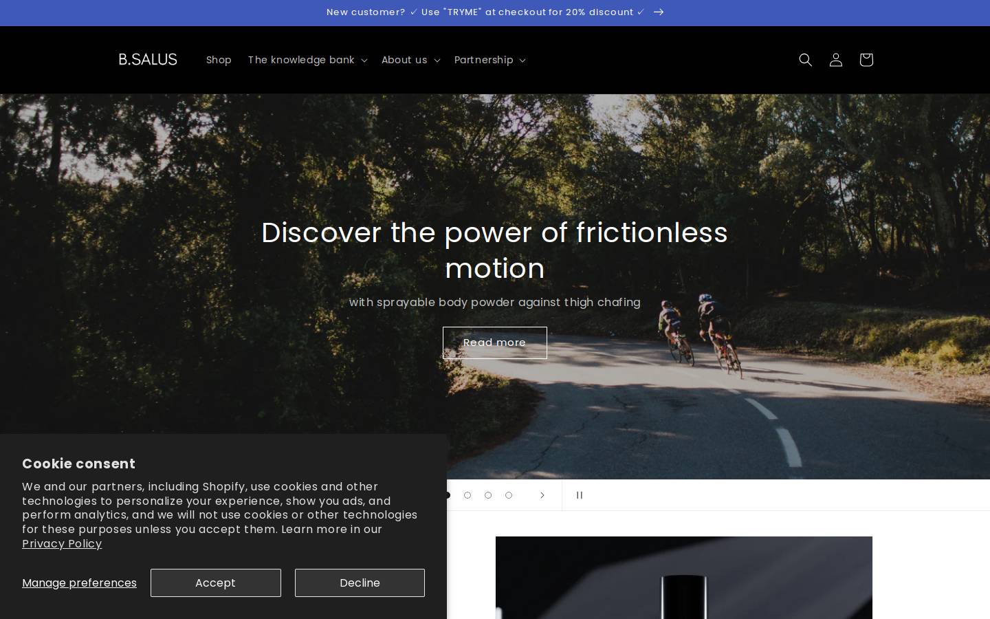 bsalus.co homepage screenshot