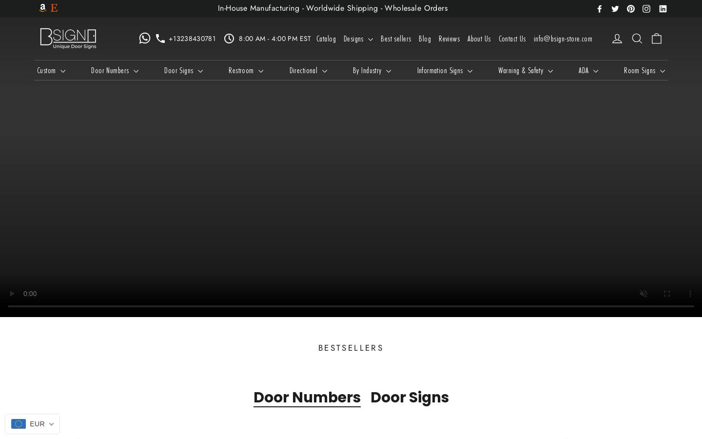 Bsign Inc homepage screenshot