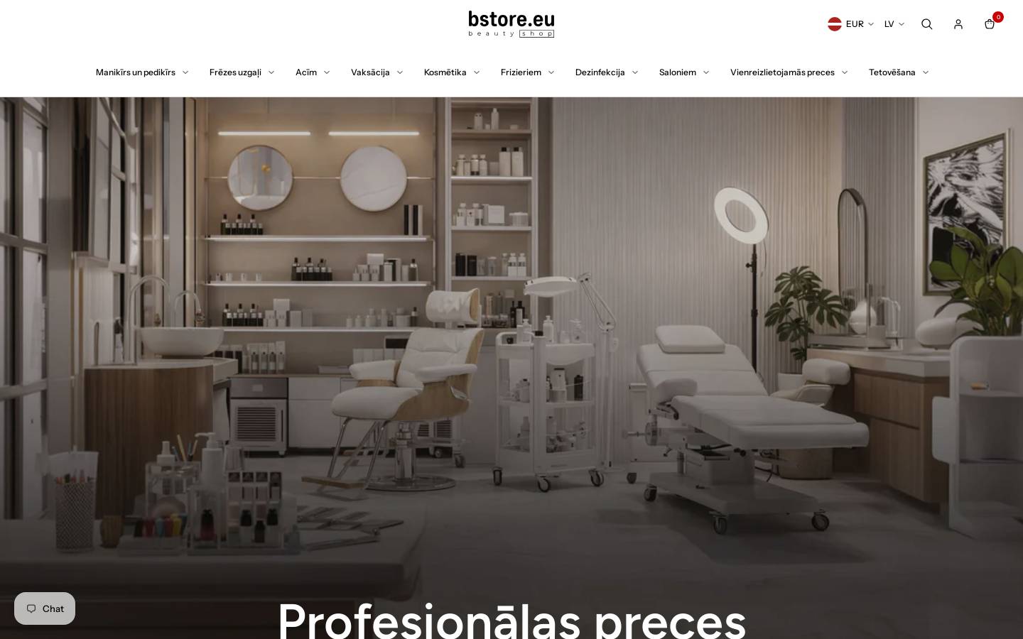 bstore.eu homepage screenshot