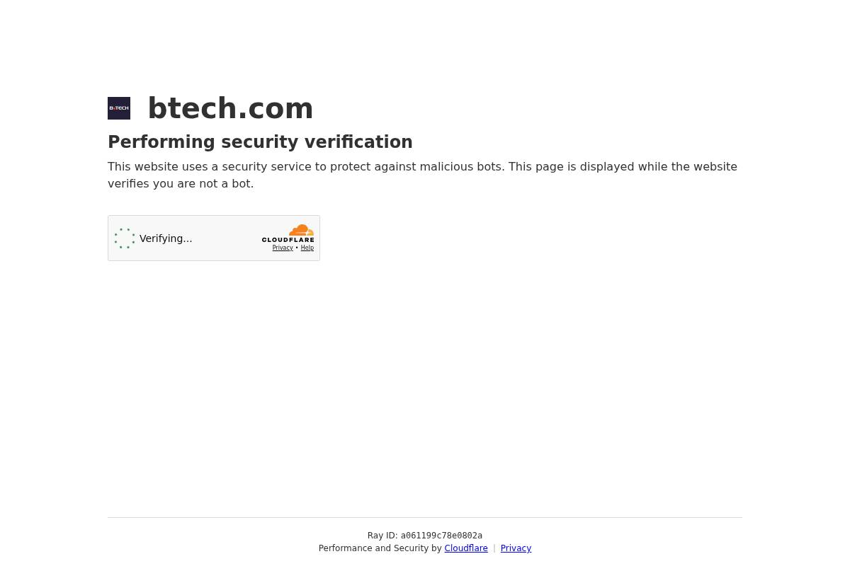 B.TECH homepage screenshot