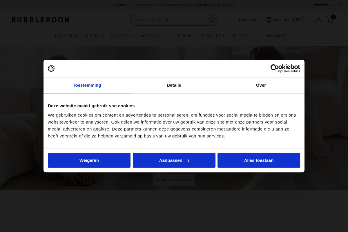 Bubbleroom homepage screenshot