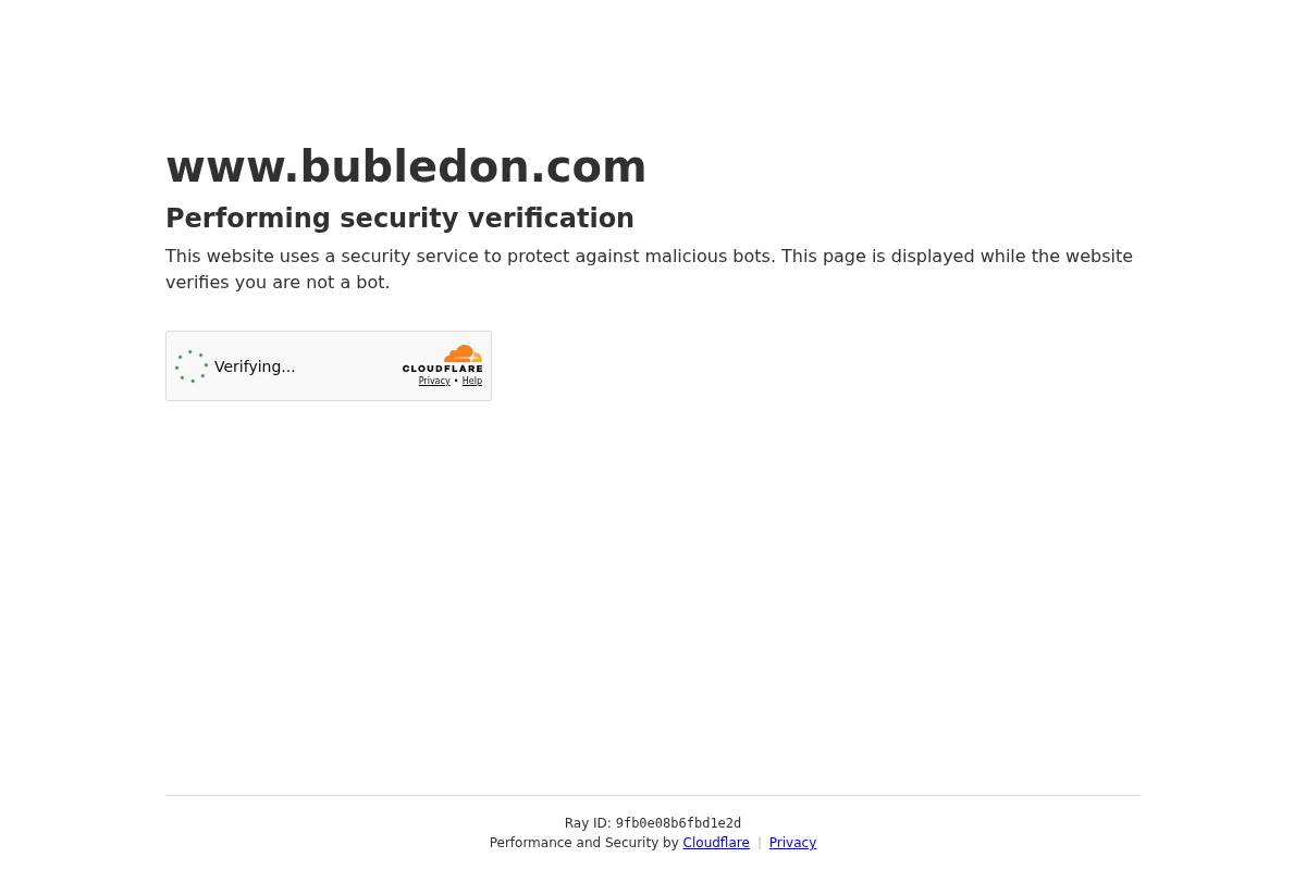 Bublédon homepage screenshot