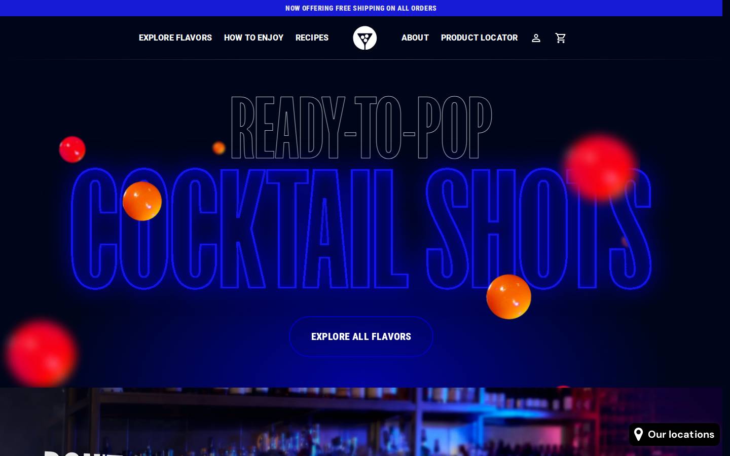 bublshots.com homepage screenshot