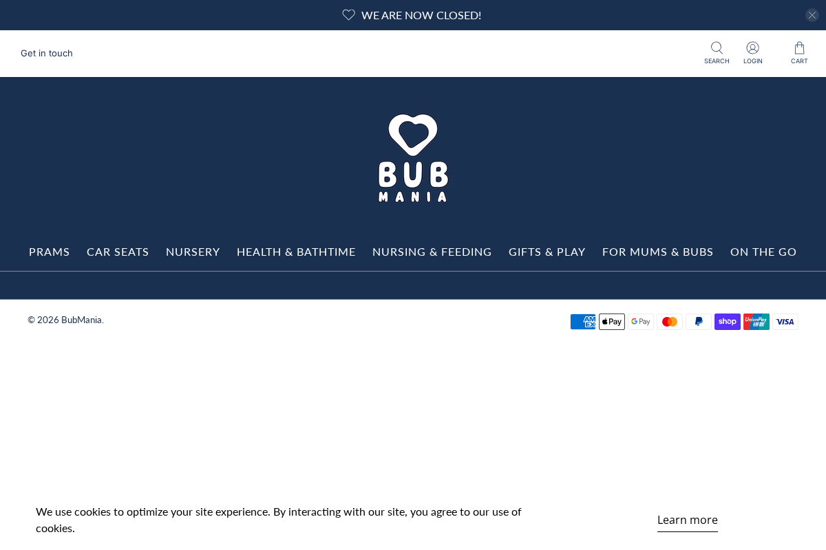 bubmania.com.au homepage screenshot