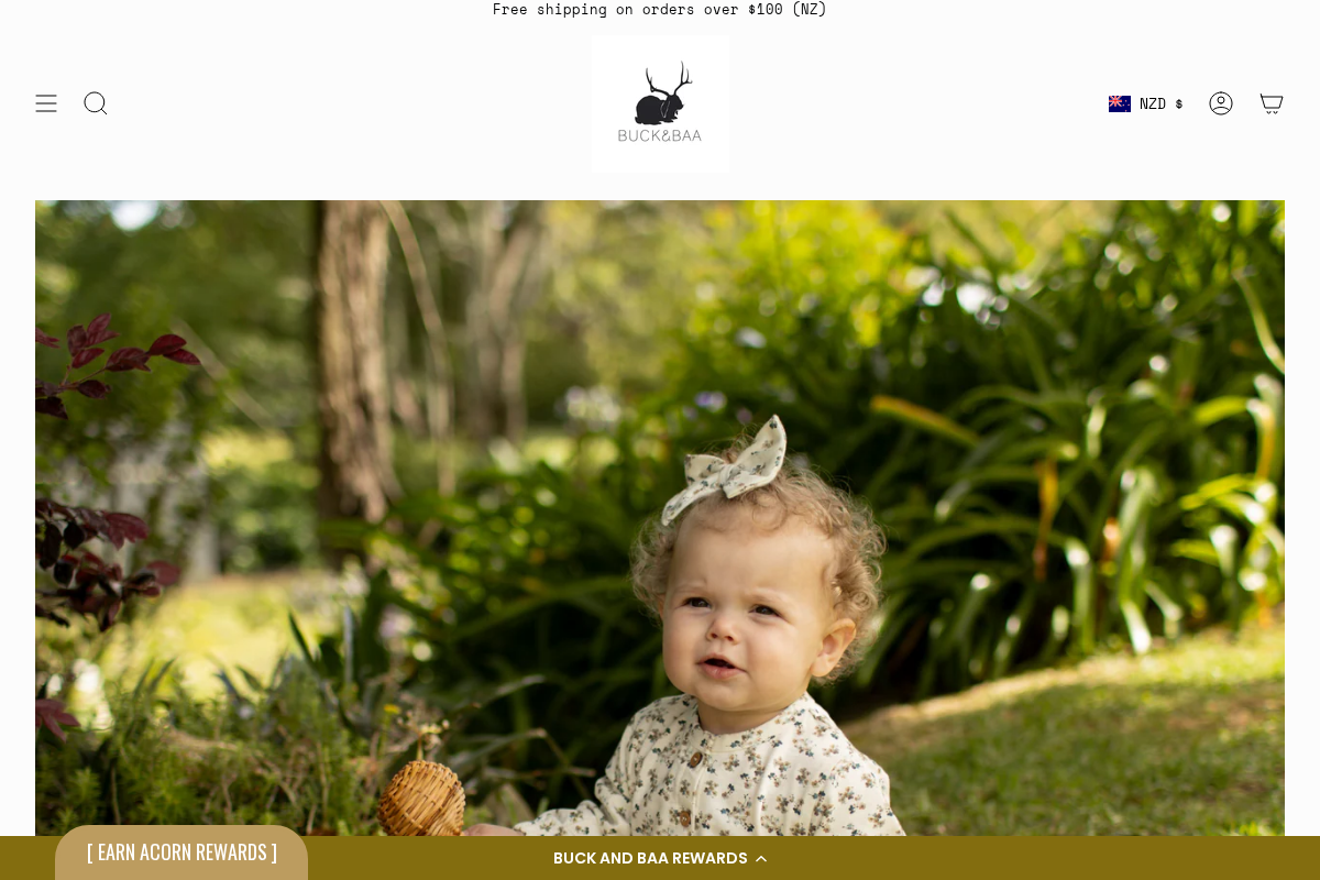 buckandbaa.com homepage screenshot