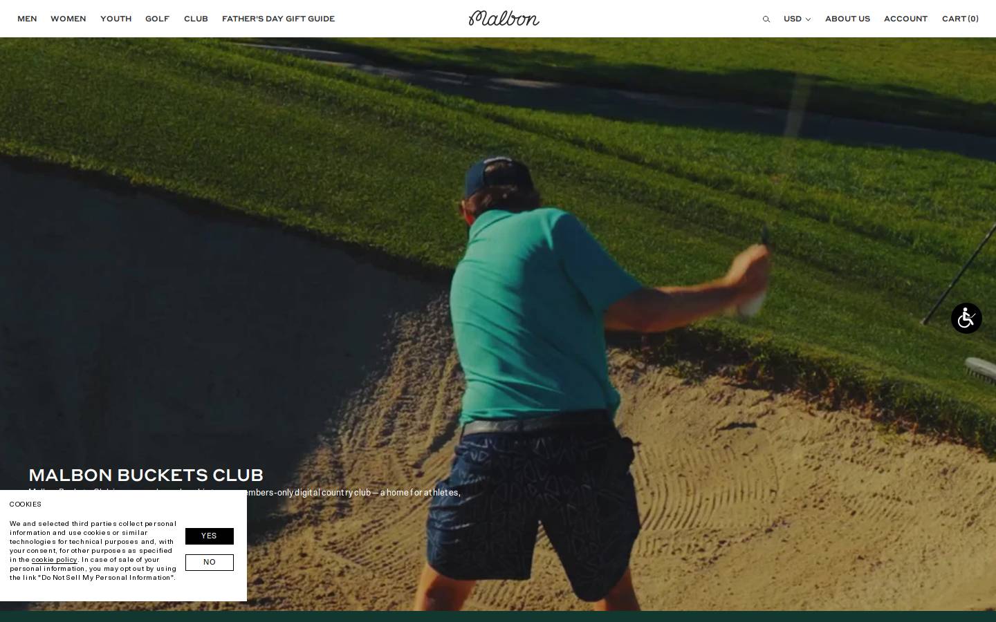 bucketsclub.com homepage screenshot