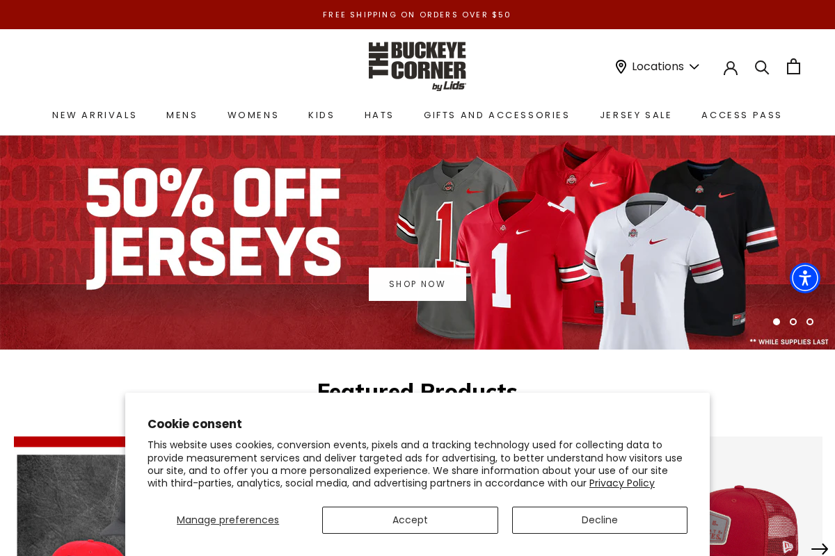 BuckeyeCorner.com homepage screenshot