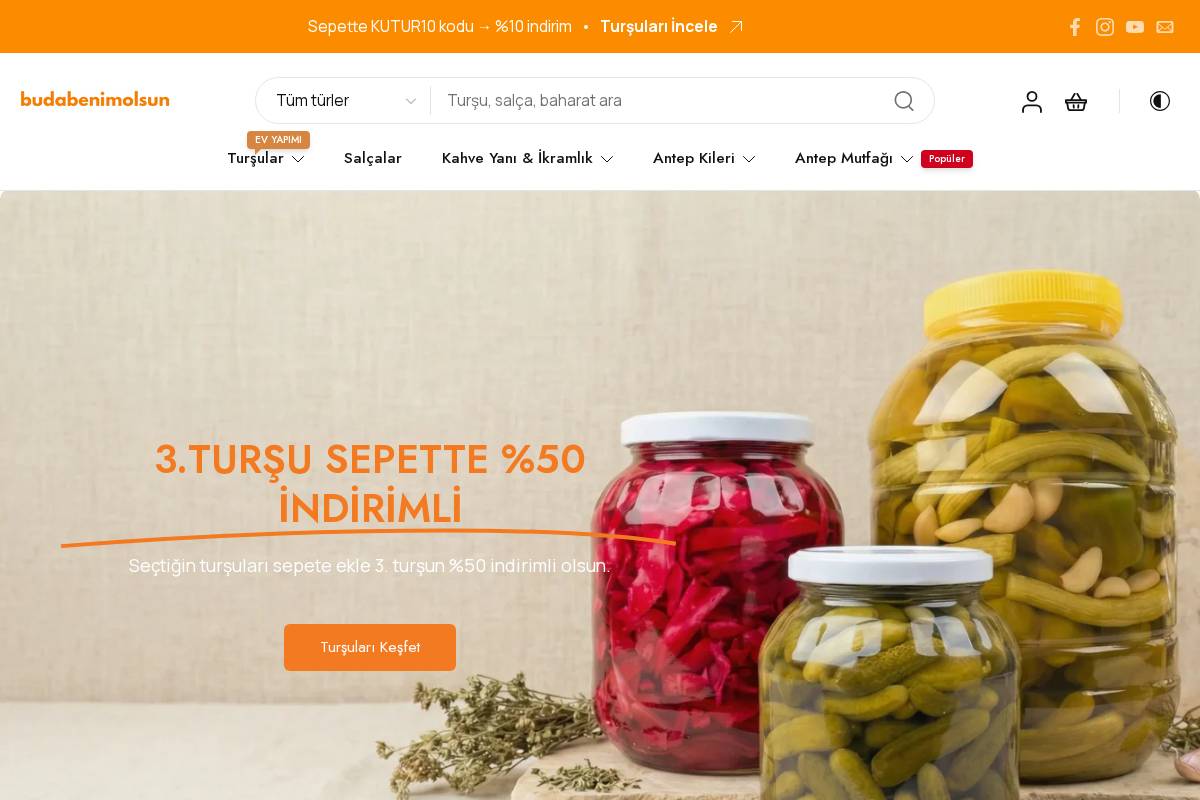 budabenimolsun.com homepage screenshot