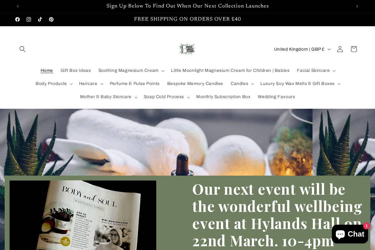 Buddhaandbubbles homepage screenshot