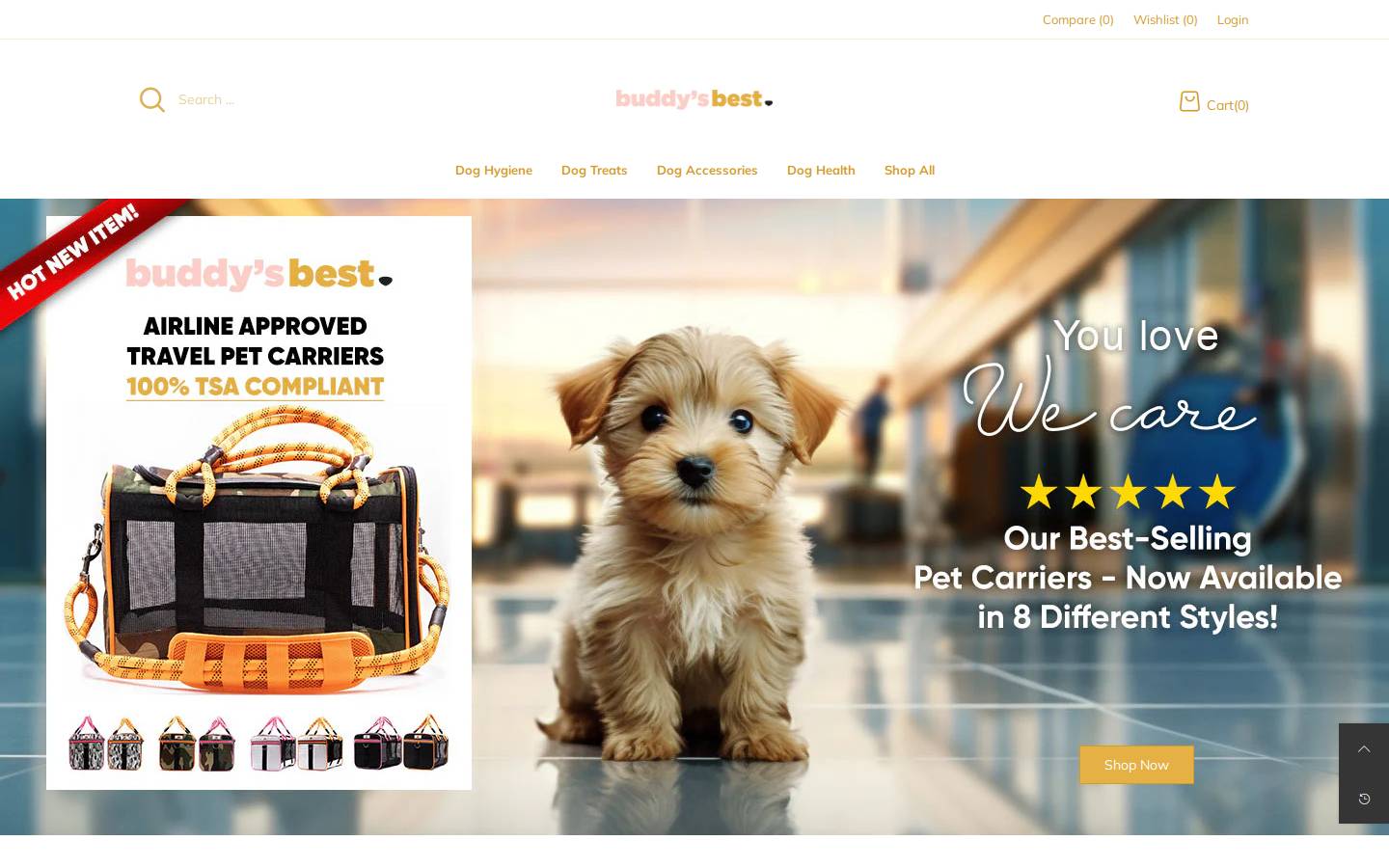 buddysbestproducts.com homepage screenshot