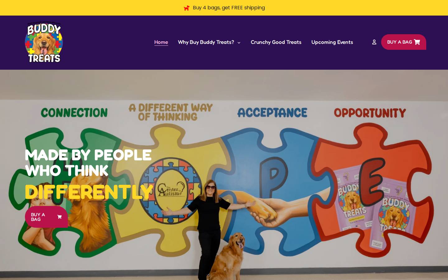 buddytreats.com homepage screenshot