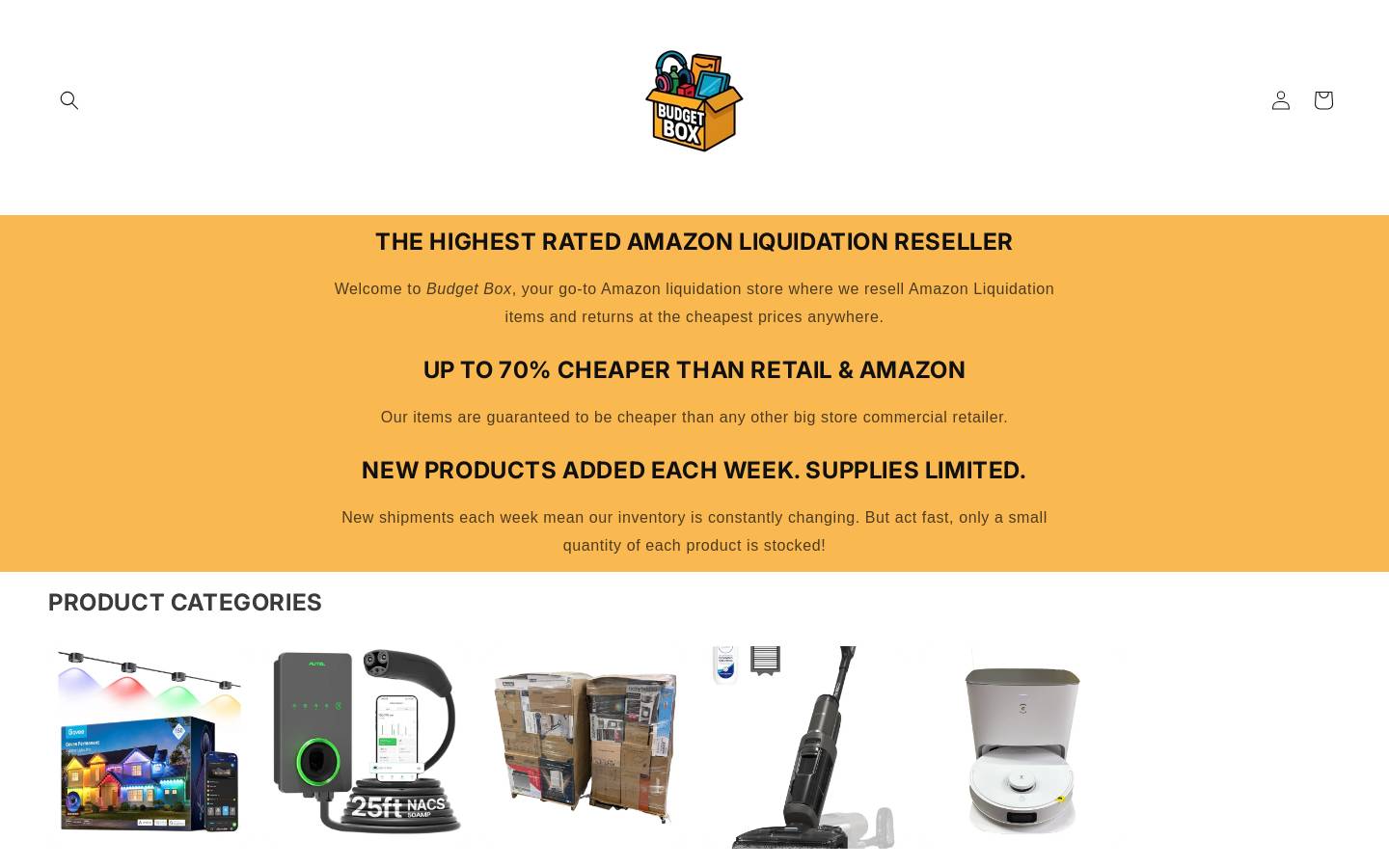 budgetbox.ca homepage screenshot
