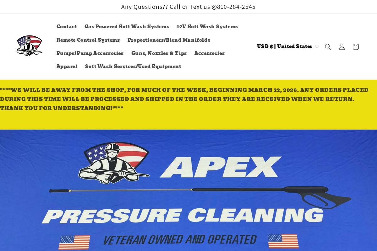 budgetsoftwashsolutions.com homepage screenshot