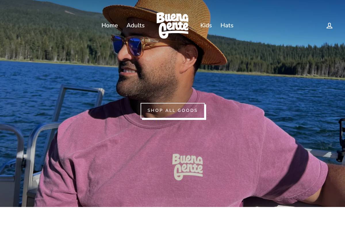 buenagentebrand.com homepage screenshot