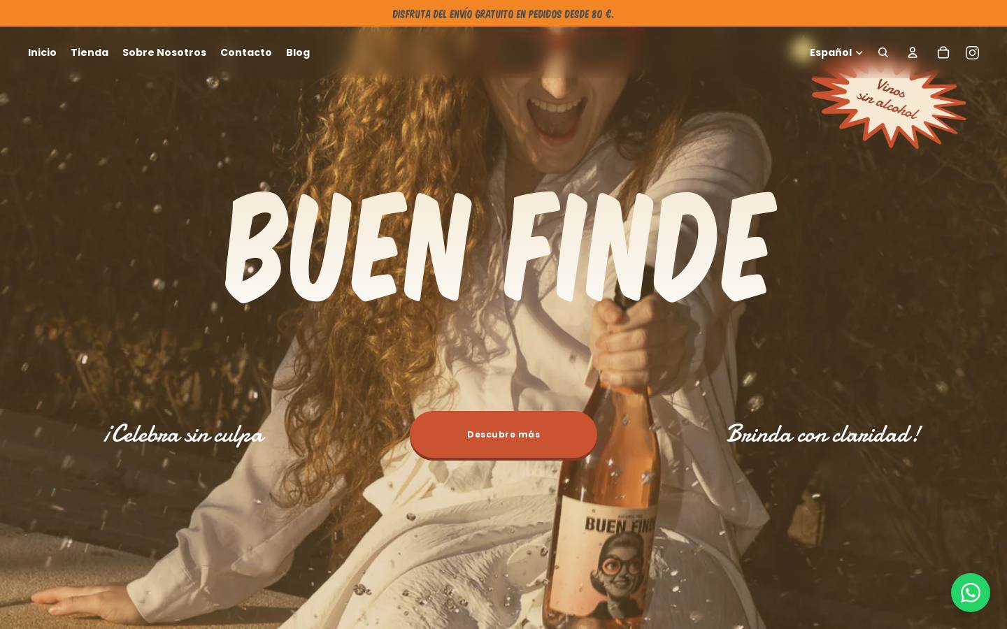 buenfinde.shop homepage screenshot