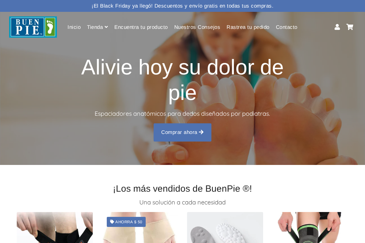 BUENPIE homepage screenshot