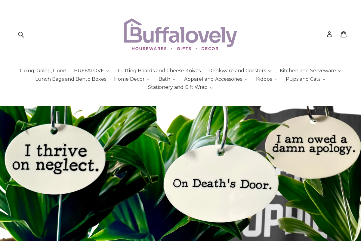 buffalovely.com homepage screenshot
