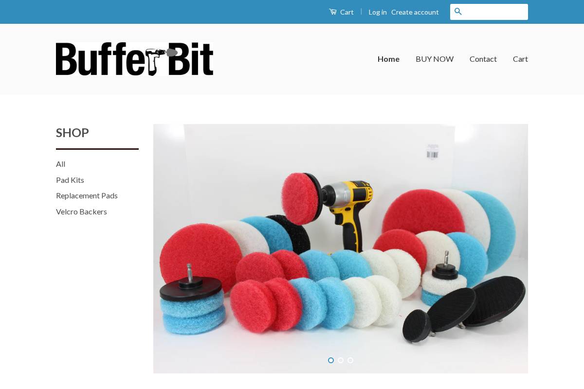 bufferbit.com homepage screenshot