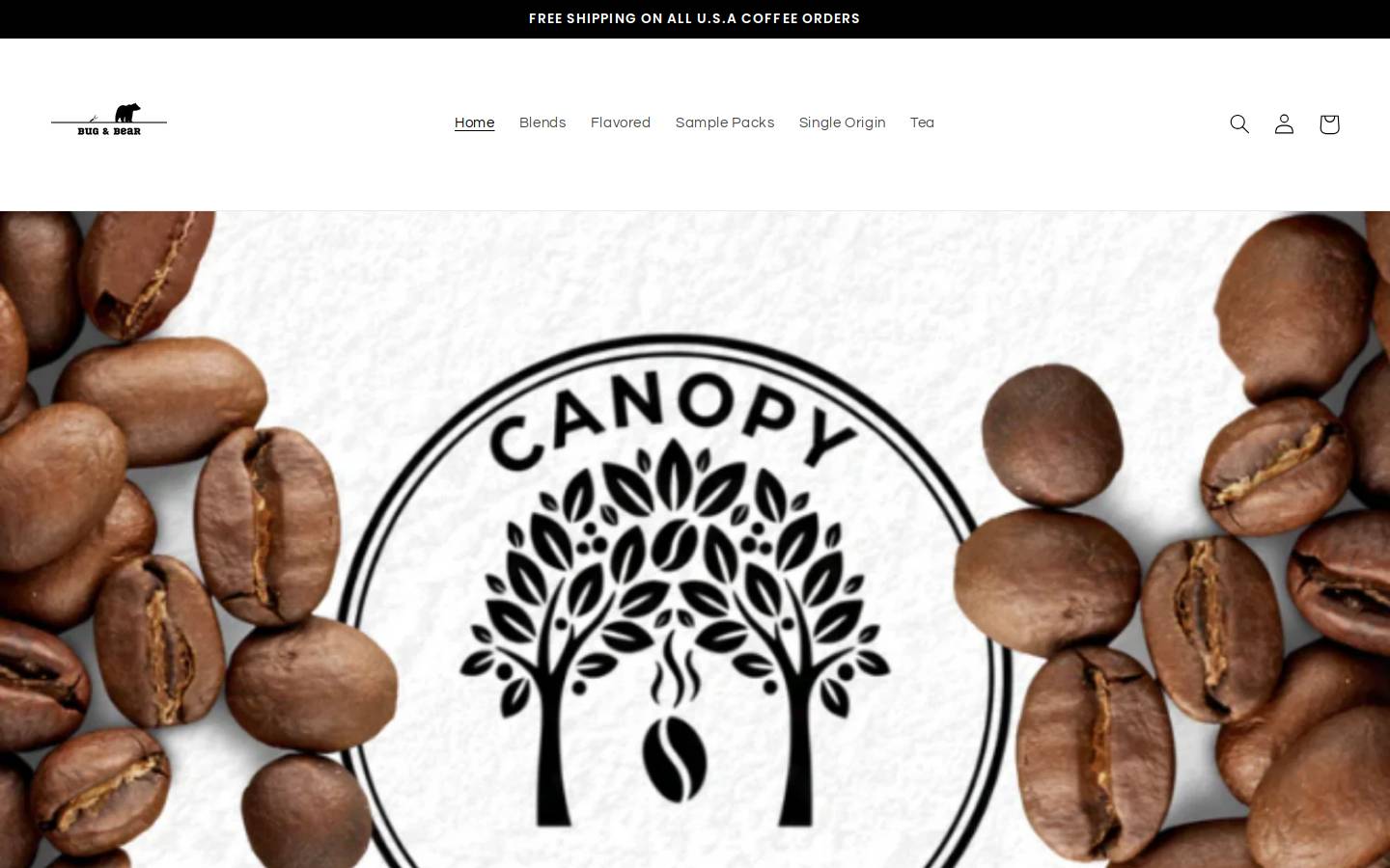 bugandbear.biz homepage screenshot