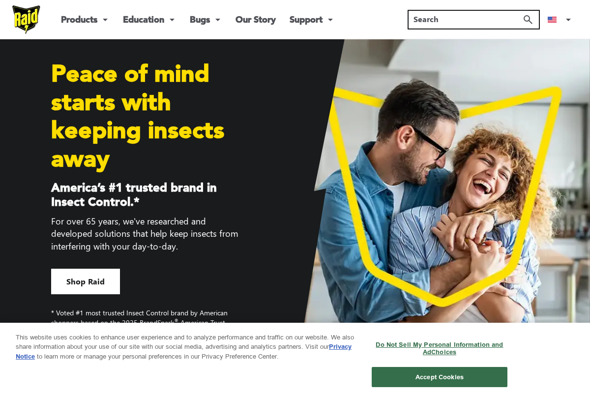 bugproof.com homepage screenshot