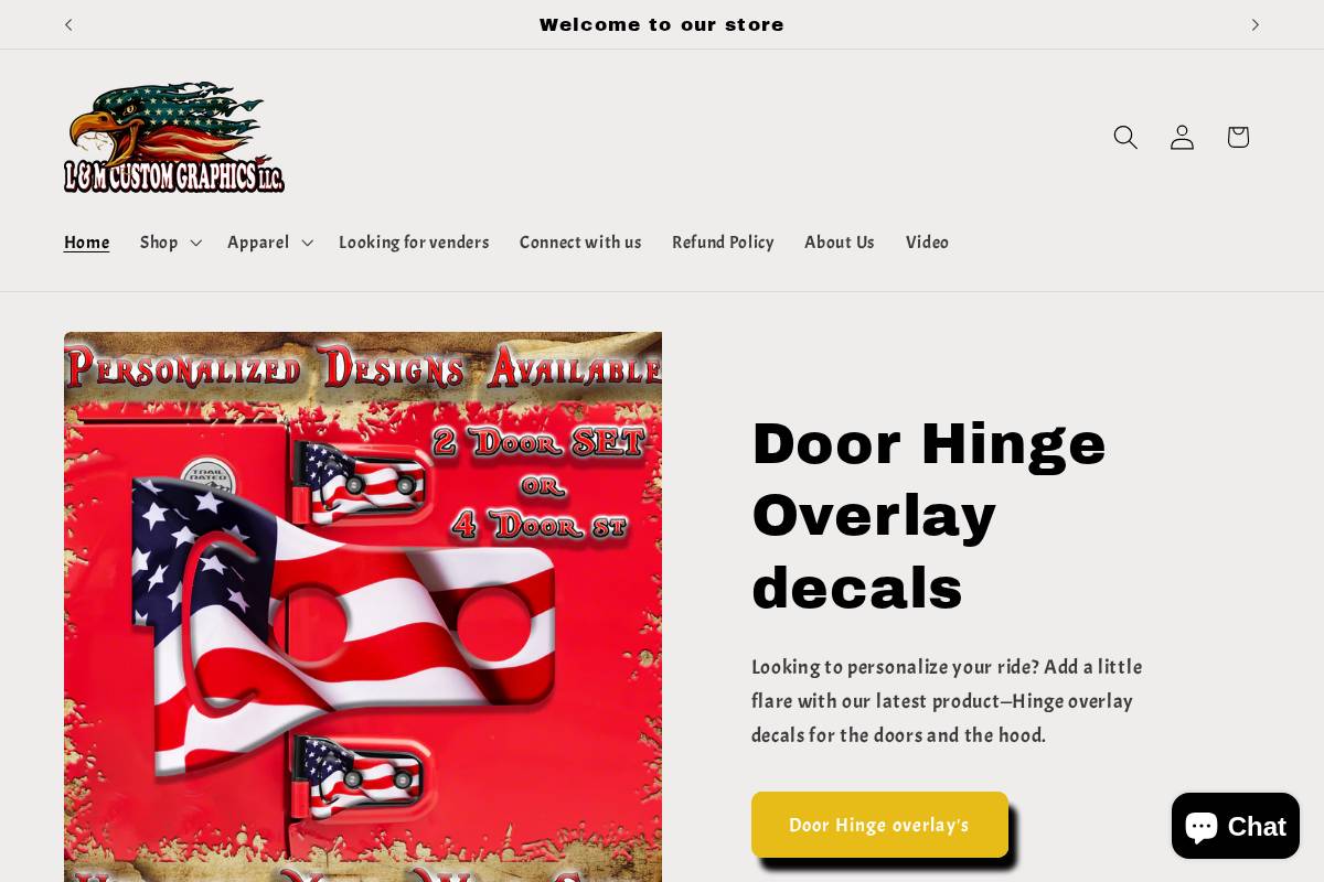 buildashirtstore.com homepage screenshot