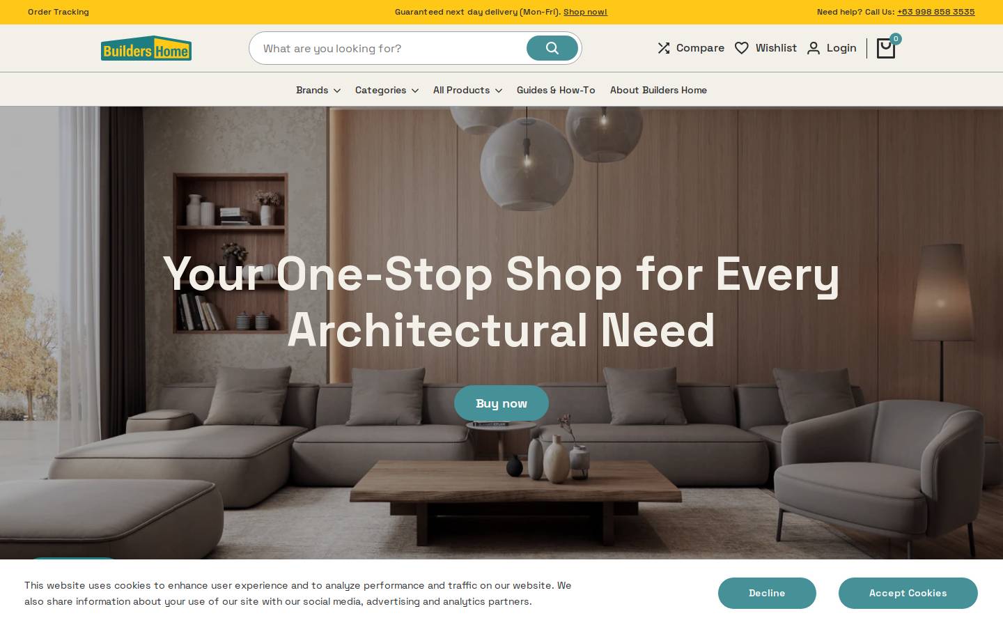 buildershome.com homepage screenshot