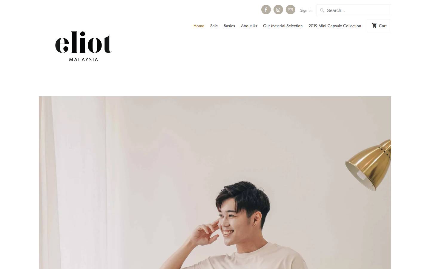 buildingeliot.co homepage screenshot