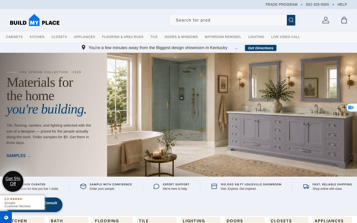 buildmyplace.com homepage screenshot
