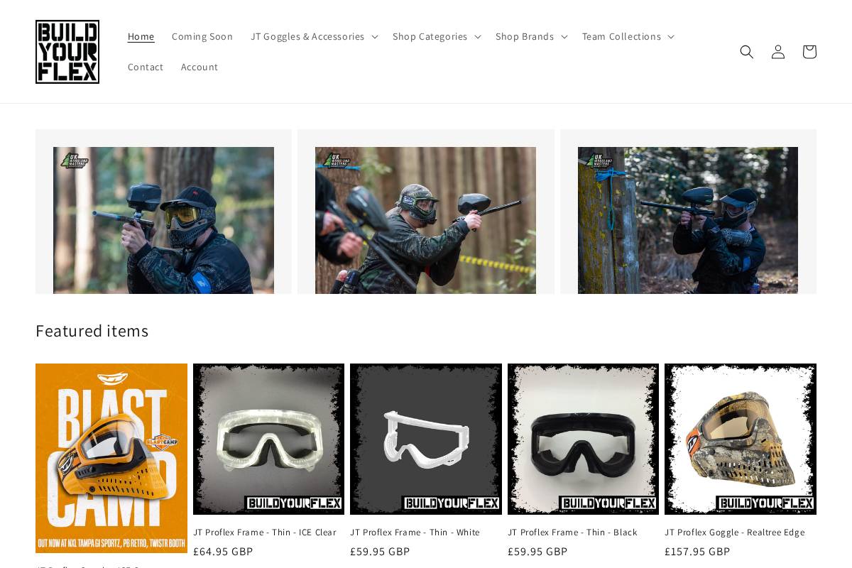 buildyourflex.com homepage screenshot