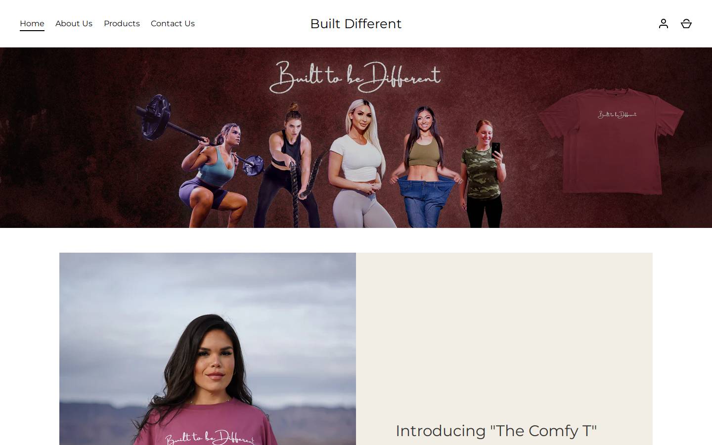 Builtathleticsinc homepage screenshot