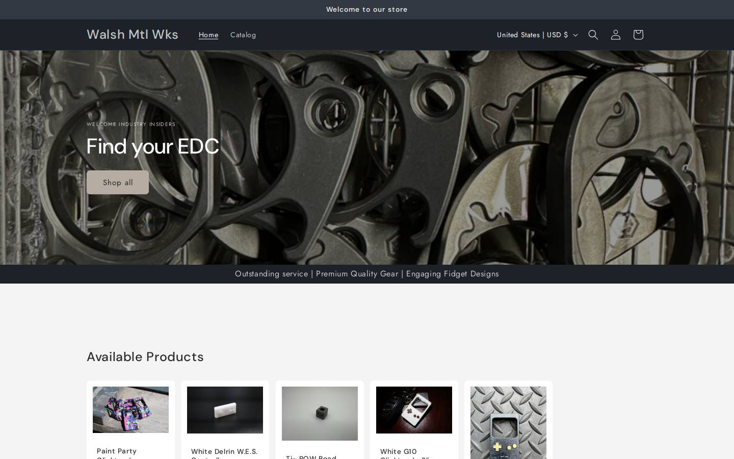 builtbywalsh.com homepage screenshot
