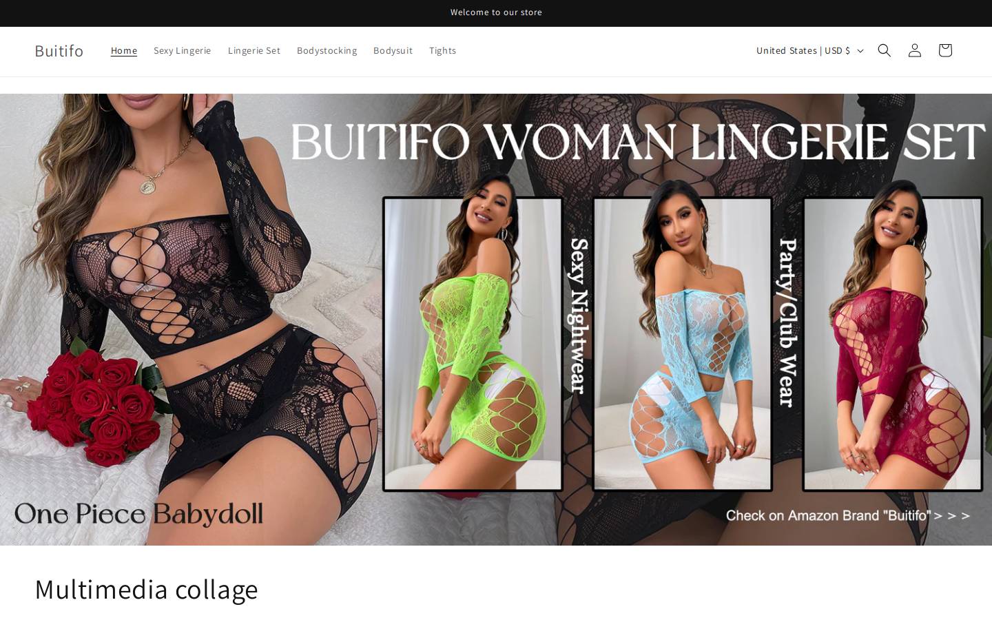 buitifo-fashion.com homepage screenshot