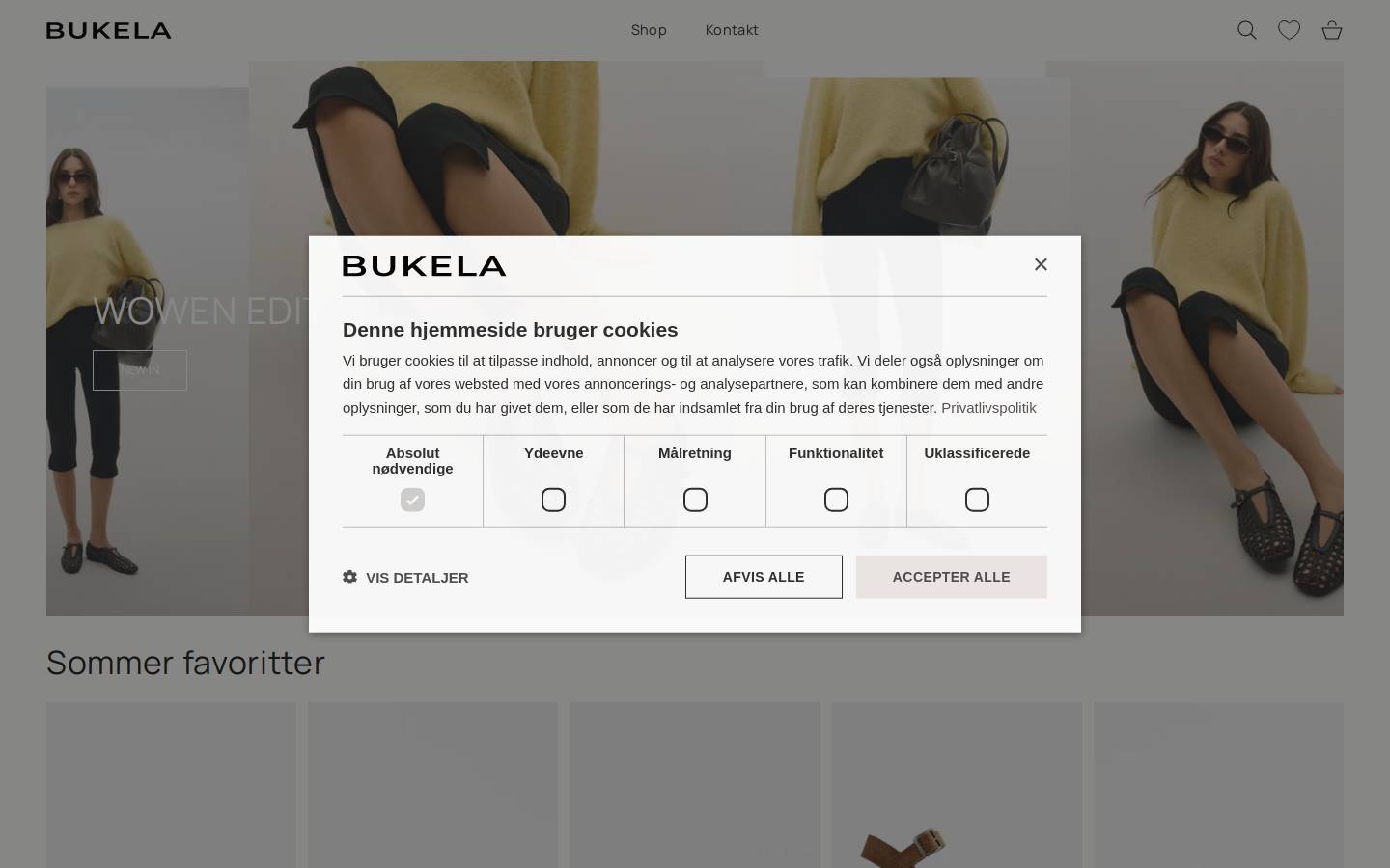Bukelashoes homepage screenshot