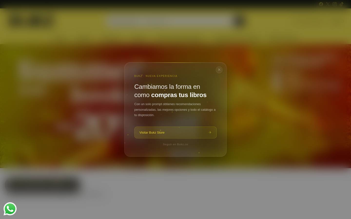 bukz.co homepage screenshot