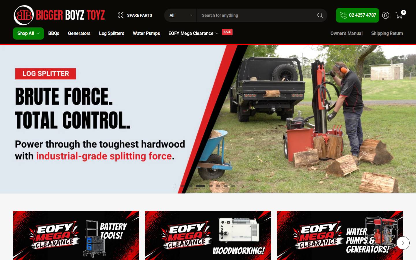 Bullbbq.com homepage screenshot