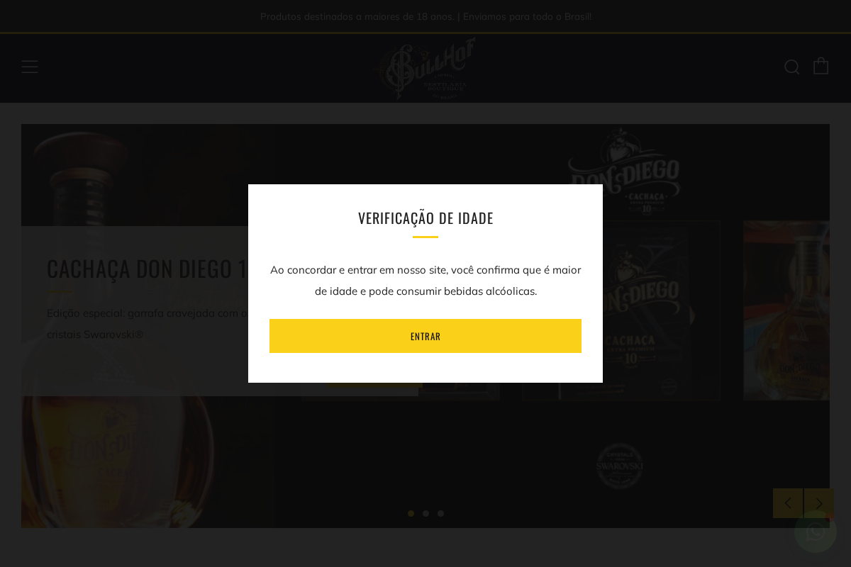 bullhof.com.br homepage screenshot