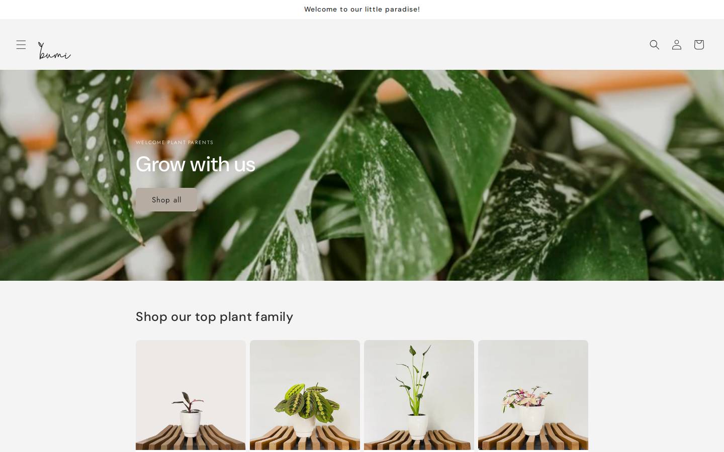 bumionline.com homepage screenshot