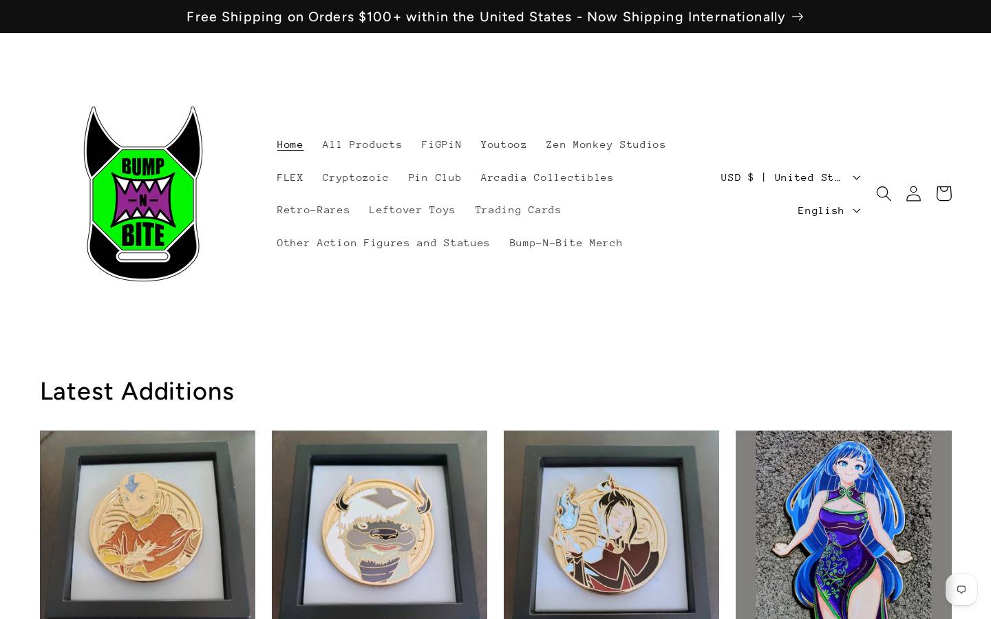 bump-n-bite.com homepage screenshot