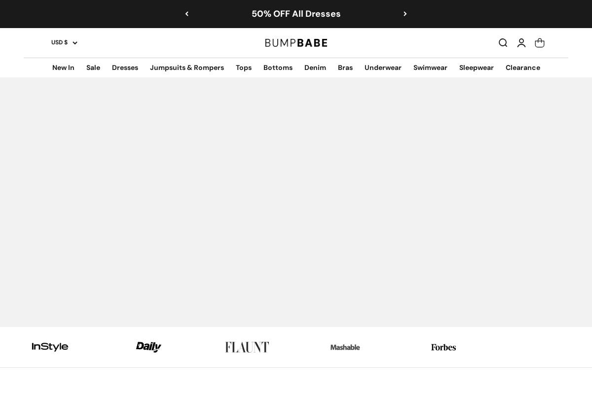 Bumpbabe homepage screenshot