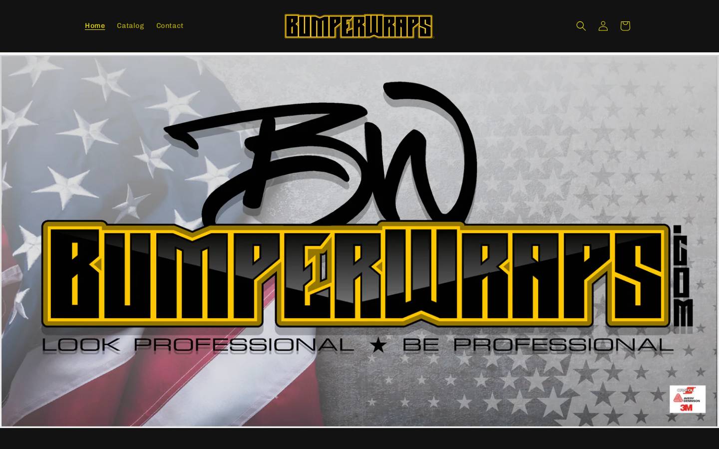 bumperwraps.com homepage screenshot
