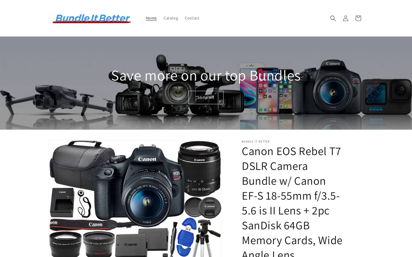 bundleitbetter.com homepage screenshot