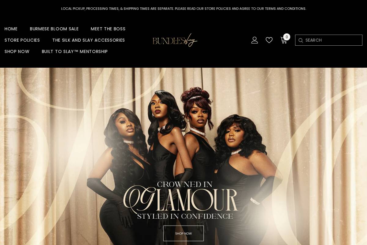 bundlesofslay.shop homepage screenshot