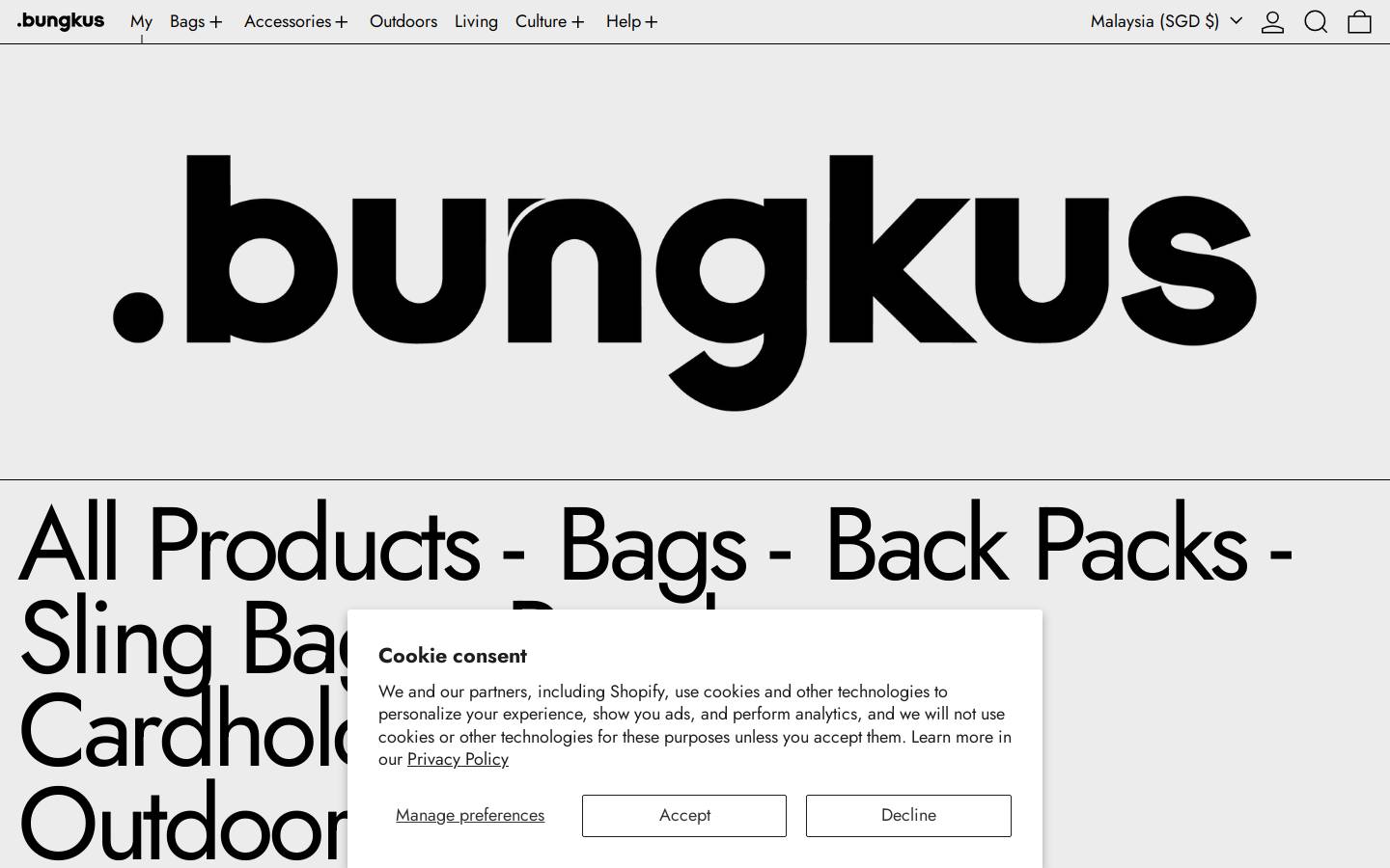bungkus.co homepage screenshot